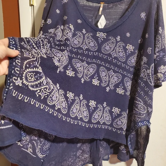 💖 Free People Cotton No Matter What Top, S - Picture 8 of 12